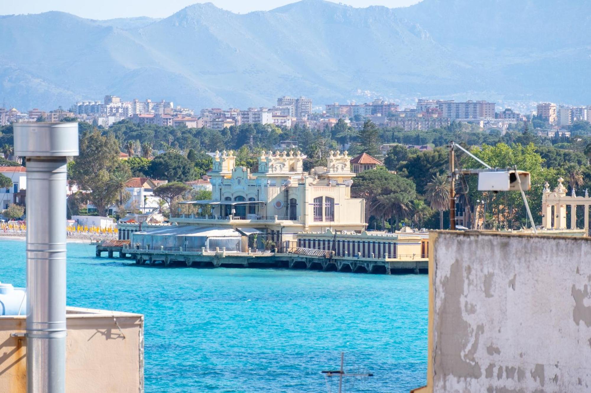 Mondello Sunsea House Apartment ภายนอก รูปภาพ